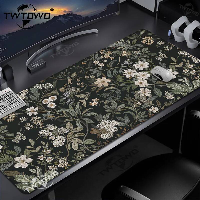 Retro Gaming Laptop - Коврик для мыши с ретро-принтом «Зеленые