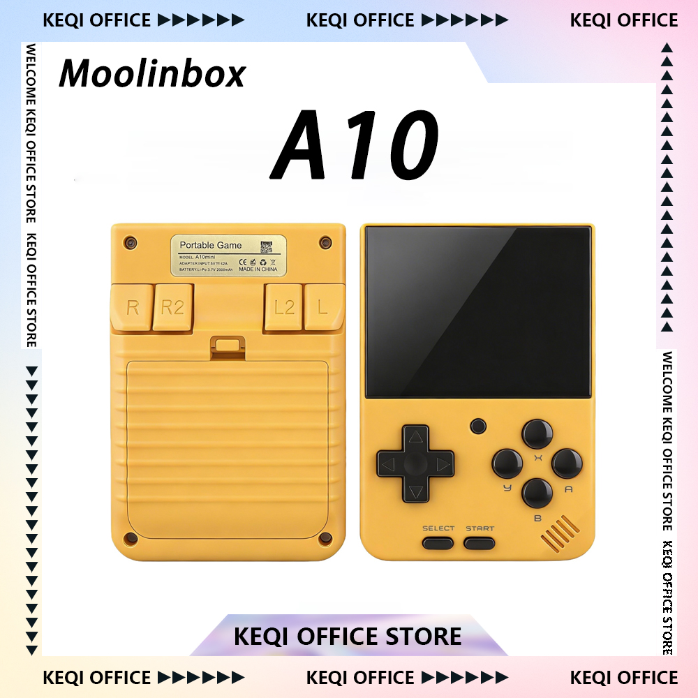 Retro Gaming Console Handheld - Moolinbox A10 Мини-ретро-консоль с открытым исходным