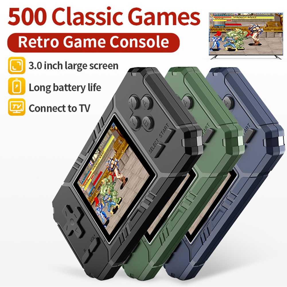 Retro Gaming Console Handheld - Отлично! Портативная мини-ручная игровая консоль в