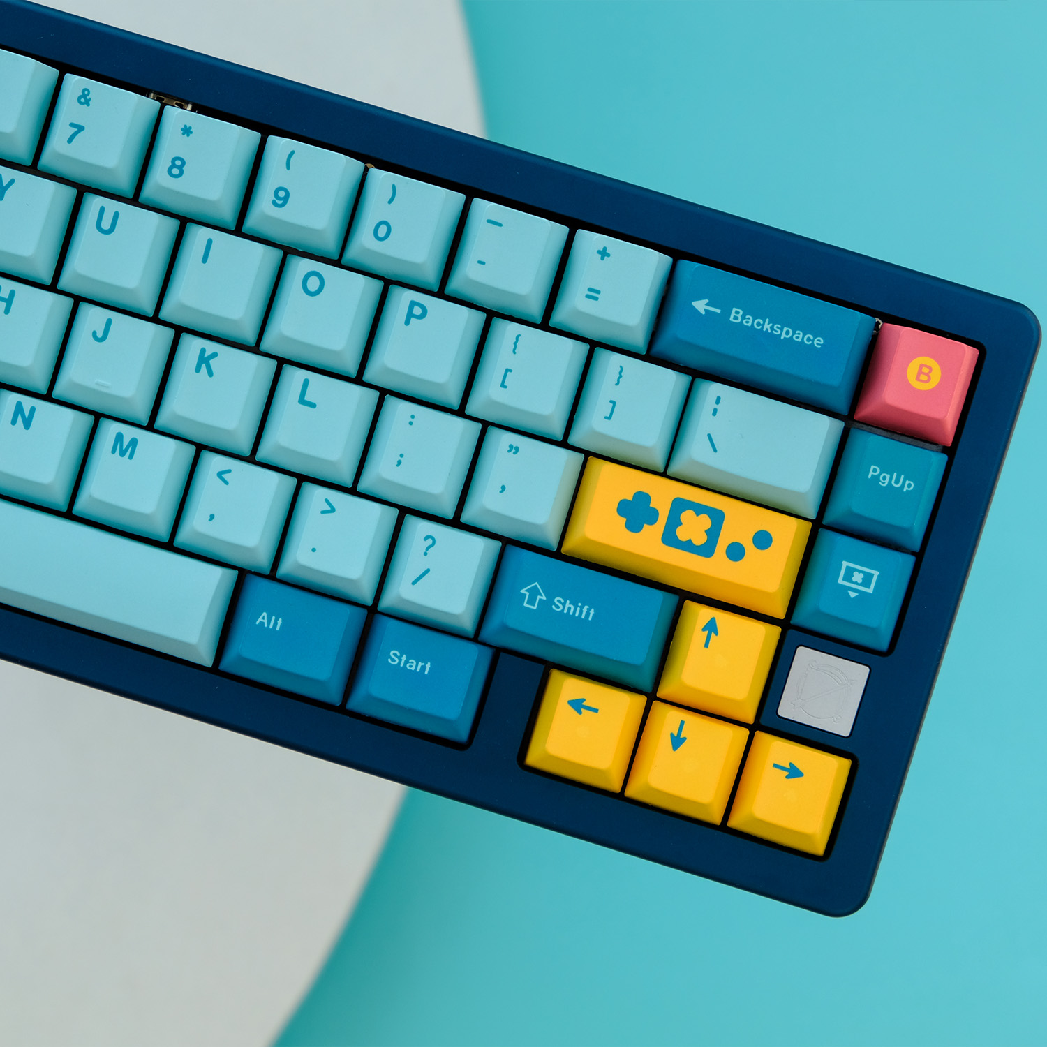 Retro Gaming Usb - 129 клавиш, колпачки для ключей в
