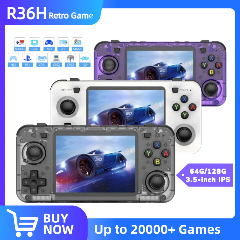 Retro Gaming Console Handheld - R36H Ретро портативная игровая консоль Linux
