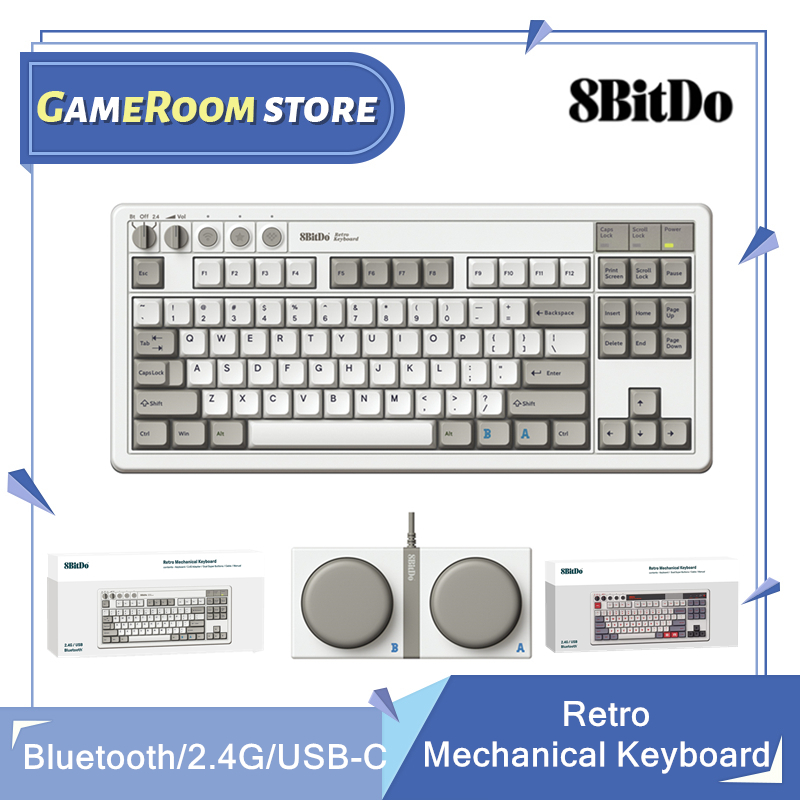 Retro Gaming Usb - Механическая клавиатура в стиле ретро 8