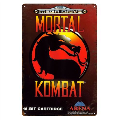 Retro Gaming Pictures - 1p,Mortal Kombat Sega Mega Drive Ретро