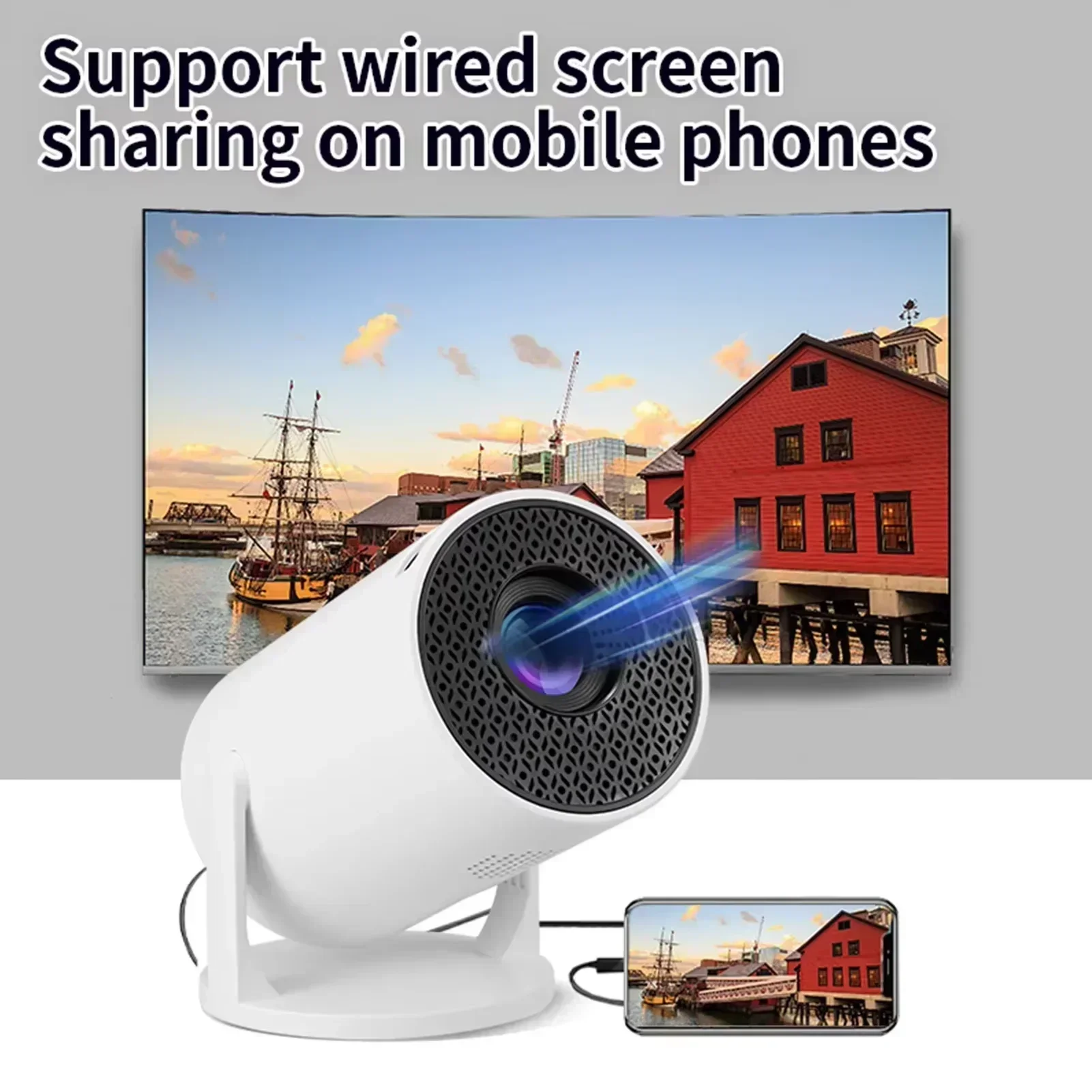 Мини-HY300 Smart Android-проек – обзор и цена Retro Gaming And Projector