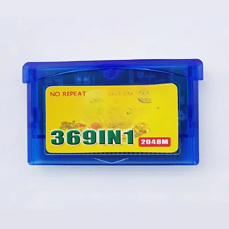 Игровая карта 369 в 1 для GBA, – обзор и цена Retro Gaming Download