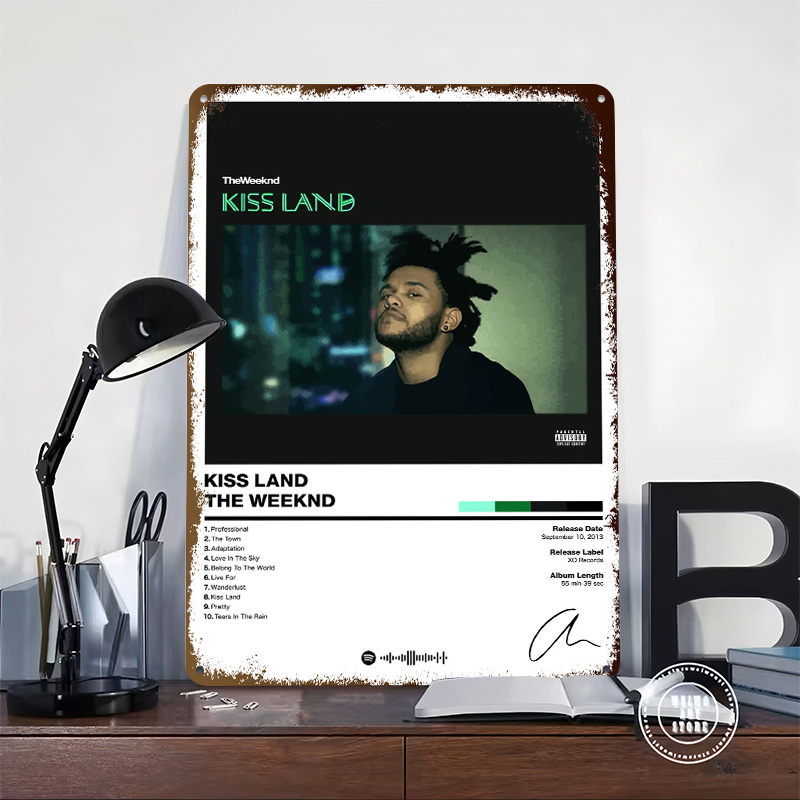 The Weeknd - Kiss Land жестяны – обзор и цена Retro Gaming Island
