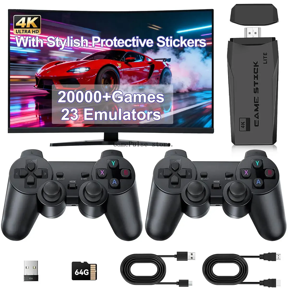 Игровая консоль GamePulse M8 с – обзор и цена Retro Gaming And Projector