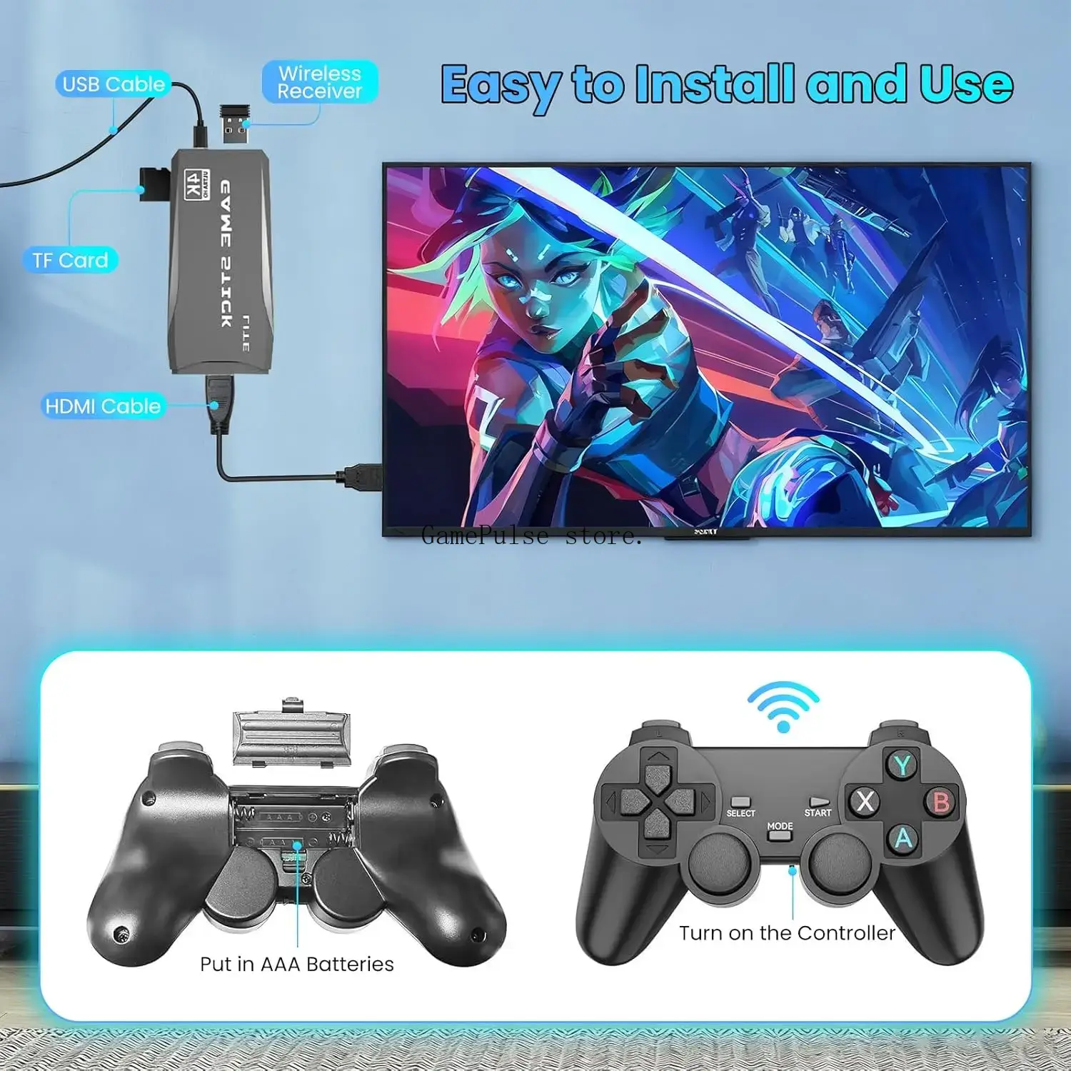 Игровая консоль GamePulse M8 с – обзор и цена Retro Gaming And Projector