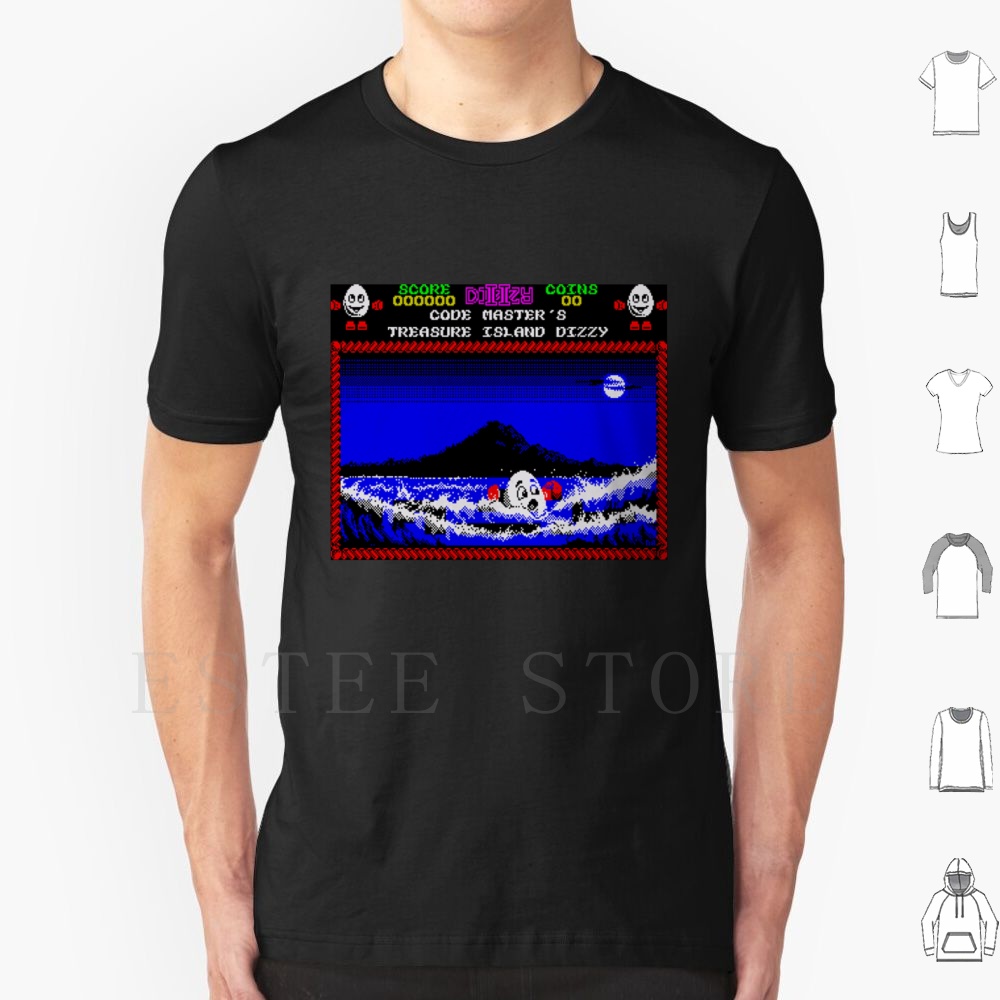 Футболка Treasure Island Dizzy – обзор и цена Retro Gaming Island