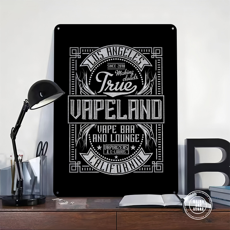 Жестяные плакаты Vape Land, на – обзор и цена Retro Gaming Island