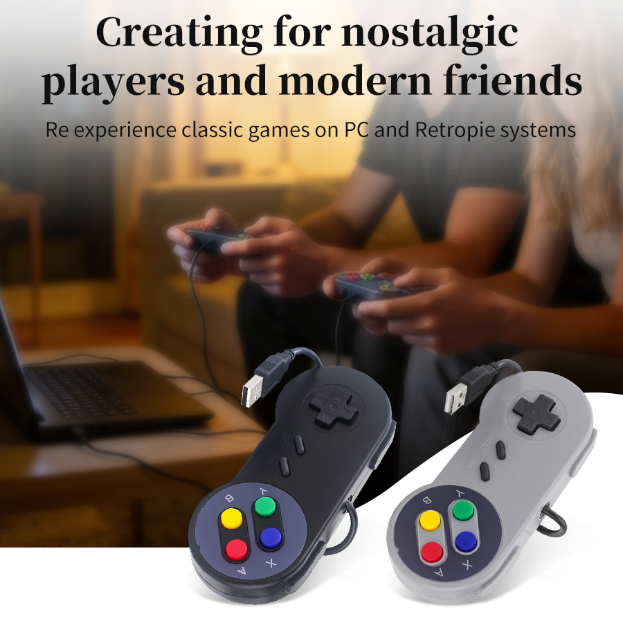 USB-геймпад, игровой джойстик, – обзор и цена Retro Gaming Usb