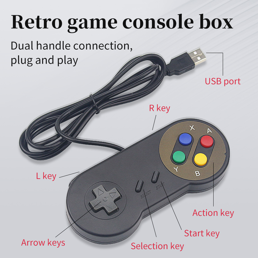 USB-геймпад, игровой джойстик, – обзор и цена Retro Gaming Usb