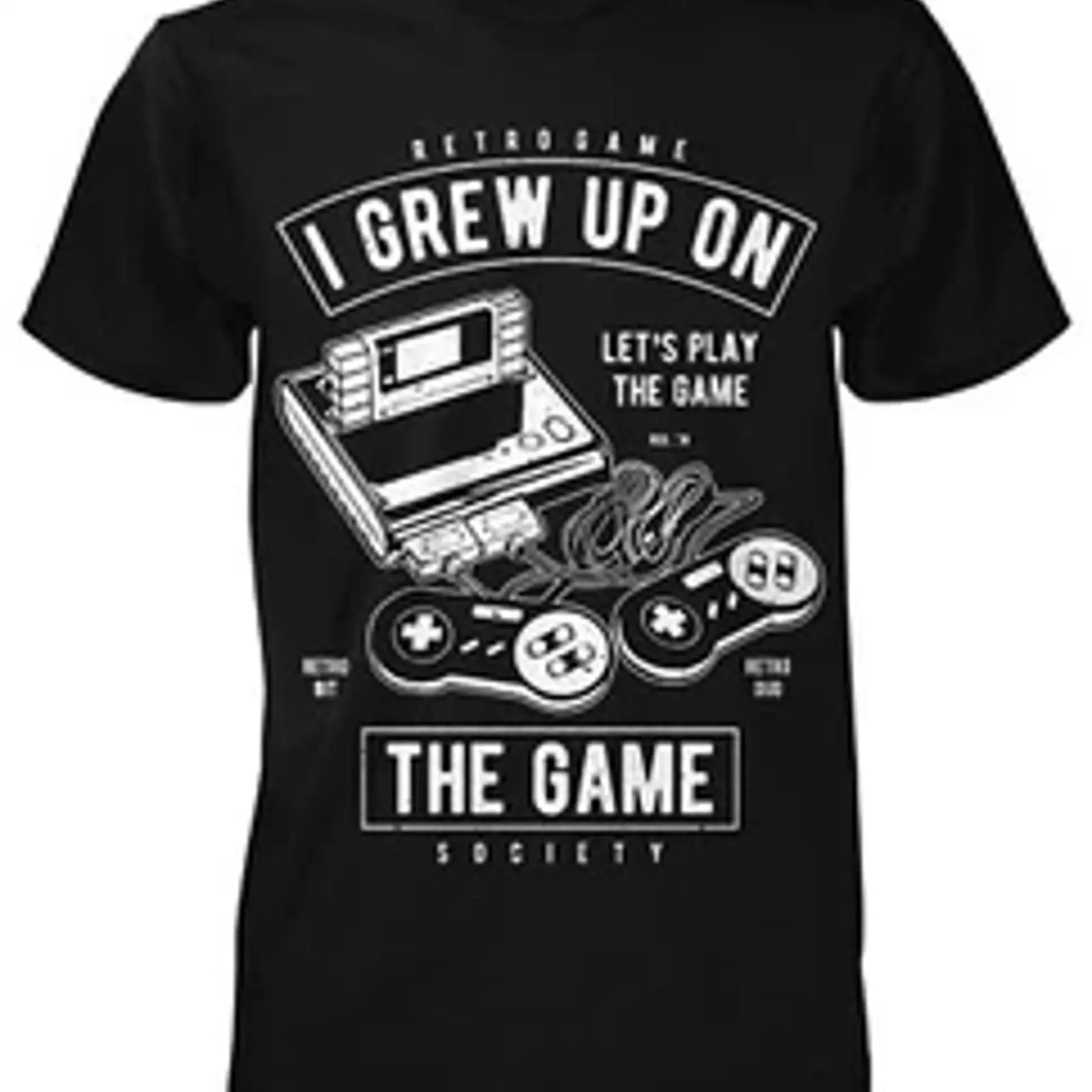 Футболка I Grew Up On The Game – обзор и цена Retro Gaming On